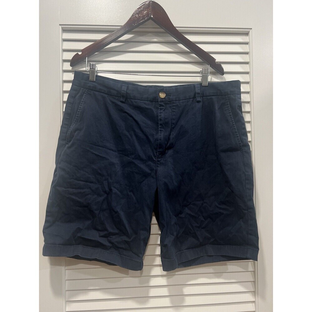 Vineyard Vines Breaker Shorts Performance Mens 36 Khaki Flat Front Stretch Golf